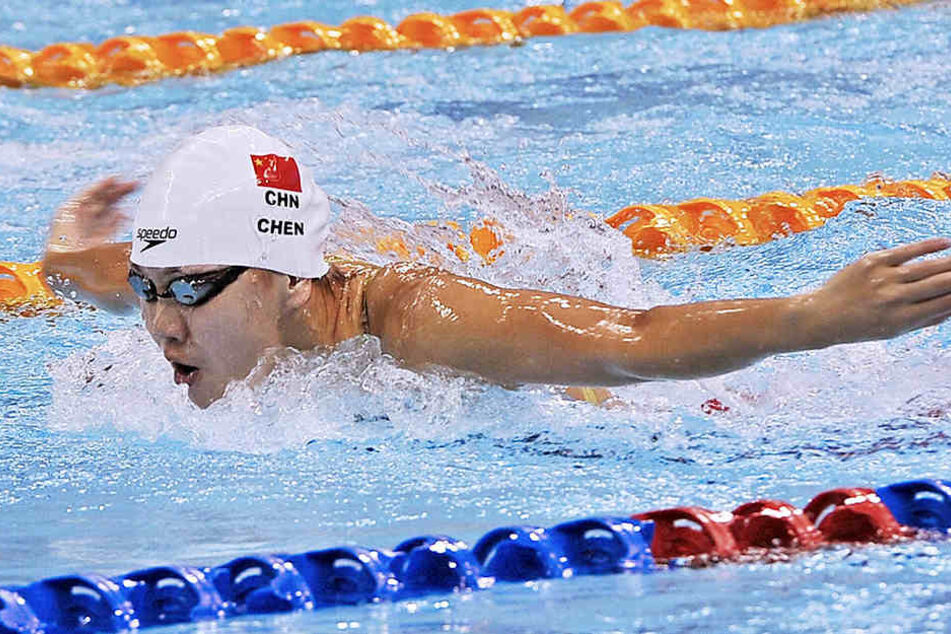 Die Chinesin wurde beim Finale über 100 Meter Schmetterling Vierte.