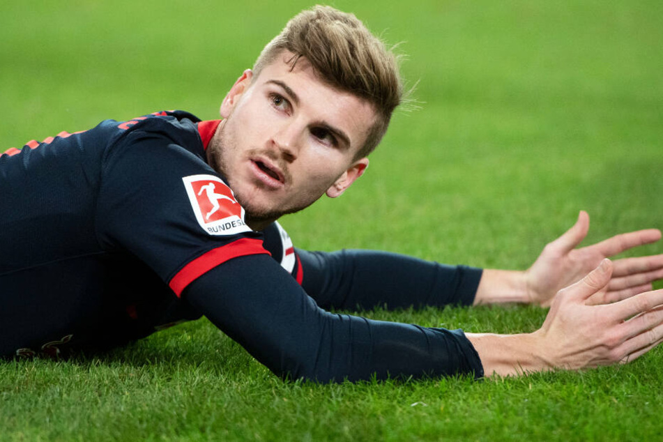Timo Werner steht aktuell und wohl noch länger für RB Leipzig auf dem Rasen.