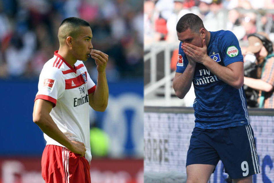 Bobby Wood (links) und Kyriakos Papadopoulos erhalten nach verkorksten Spielzeiten eine neue Chance.