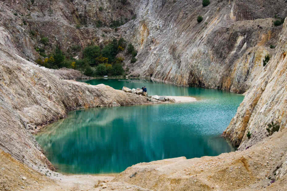 Der See im "Monte Neme".