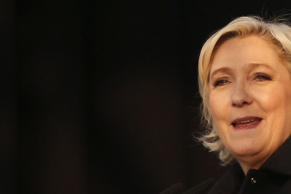 Macrons Gegnerin, die Rechtspopulistin Marine Le Pen.
