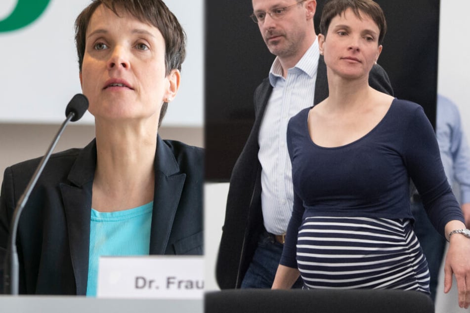 Zuletzt erschien Frauke Petry hochschwanger vor dem Landgericht in Dresden.