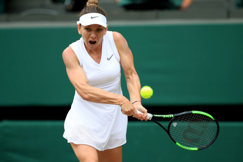 Simona Halep siegt in Wimbledon.