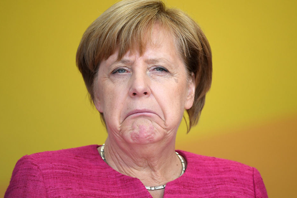 Bundeskanzlerin Angela Merkel verliert immer mehr Zuspruch in der Bevölkerung.