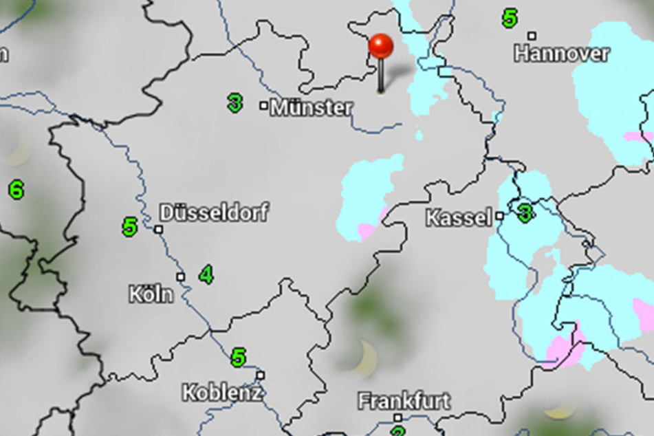 Maximal fünf Grad wird das Thermometer in der kommenden Woche anzeigen.
