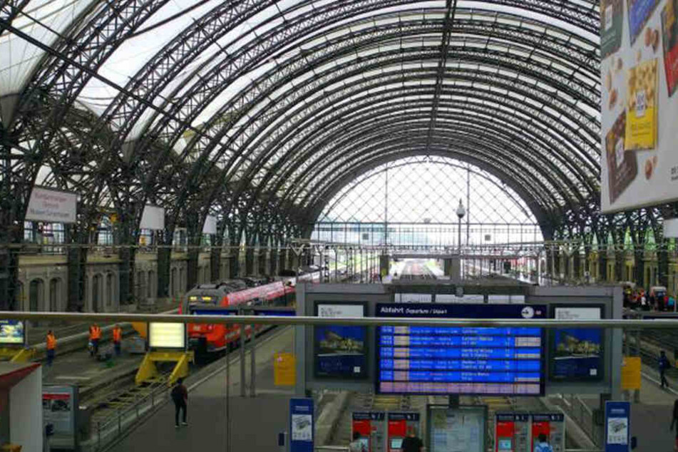 Am Dresdner Hauptbahnhof ging der 17-Jährige den Beamten ins Netz.