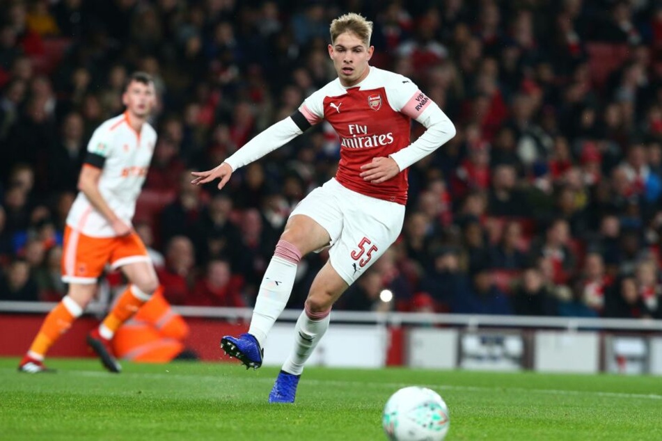 Emile Smith Rowe wurde mit England U17-Weltmeister. Hat er am Samstag endlich sein Debüt für die Roten Bullen?