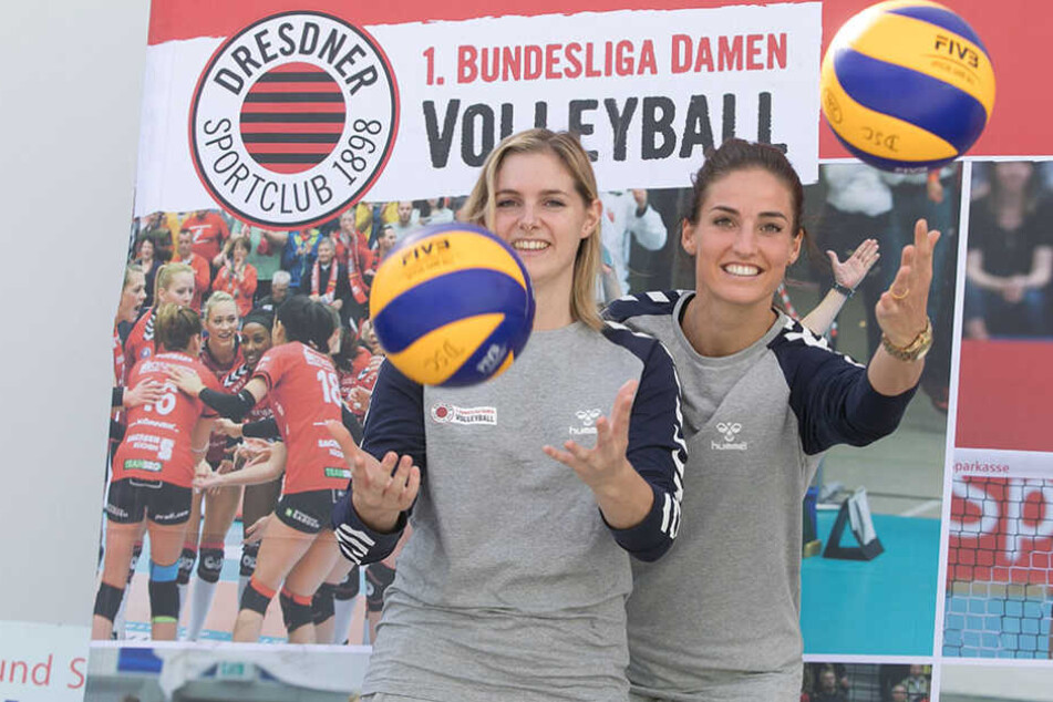 Das neue Dream-Team: Valerie Courtois (25, links) und Myrthe Schoot (28).