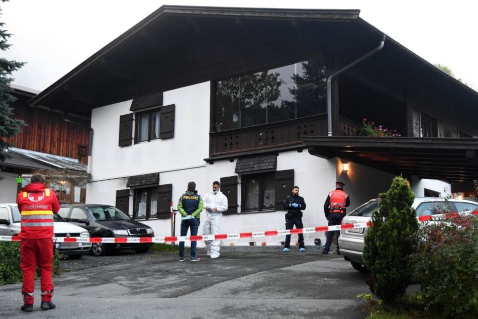 In diesem Haus spielte sich die Tragödie ab.