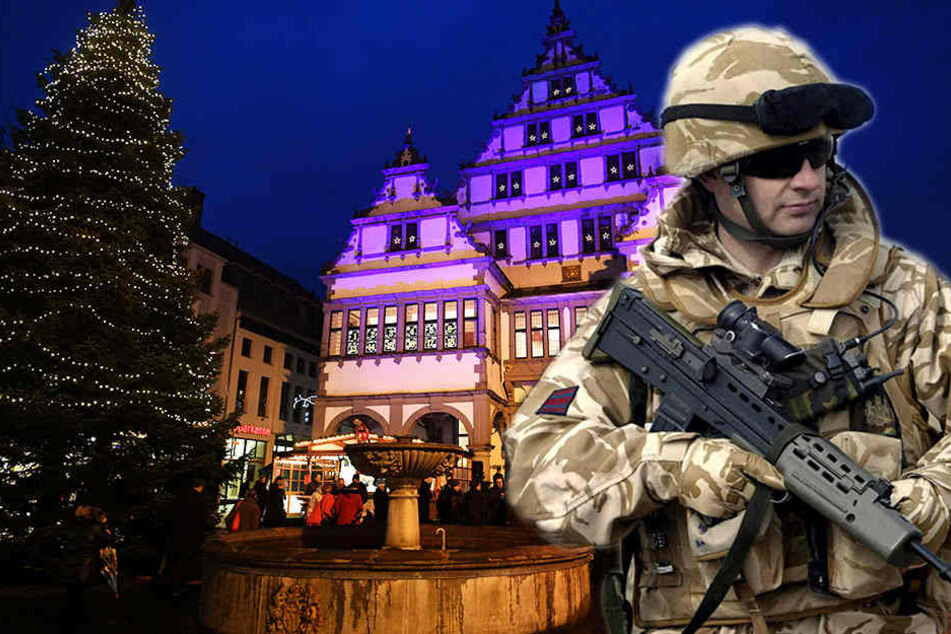 Die Militärpolizei nahm die drei Männer schließlich in Gewahrsam. (Symbolbild)