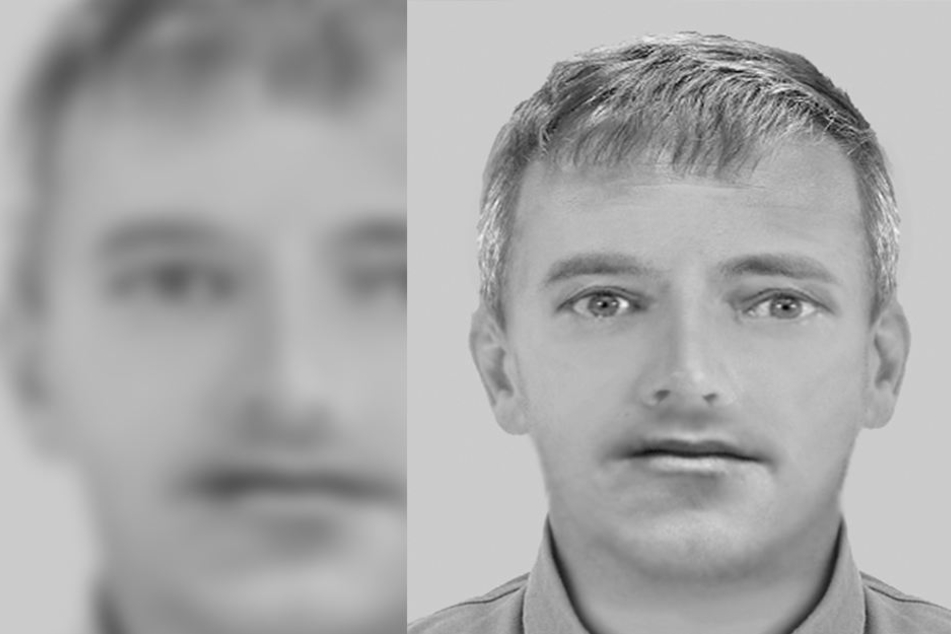 Mit diesem Phantombild sucht die Polizei nach dem mutmaßlichen Betrüger.