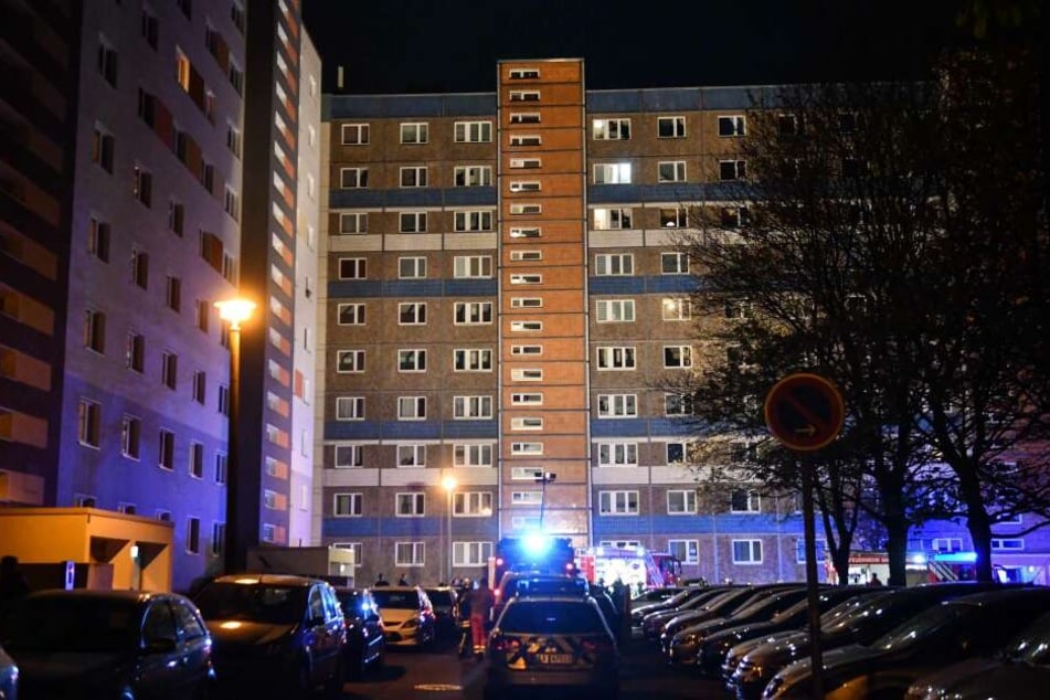 Großeinsatz in der Nacht zu Karfreitag in Magdeburg.