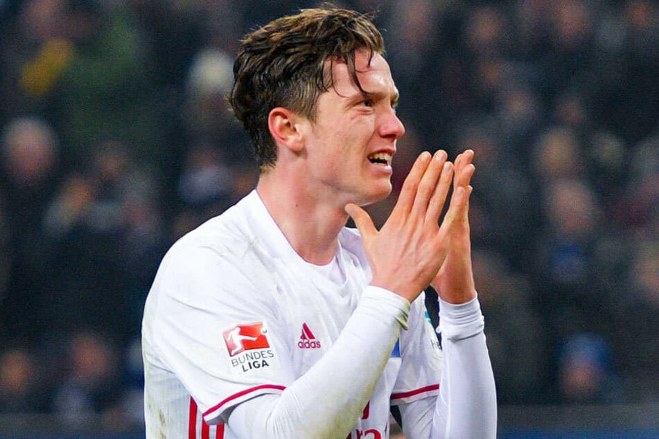 Michael Gregoritsch zu seiner Zeit beim HSV - zum Verzweifeln!