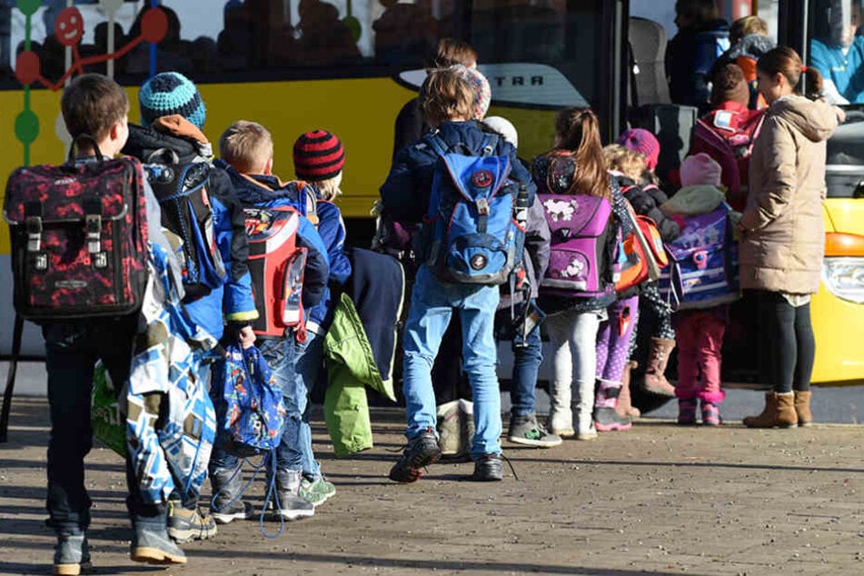 Die Kinder waren auf dem Weg vom Schwimmunterricht zurück zur Schule, als sich der Unfall ereignete. (Symbolbild)