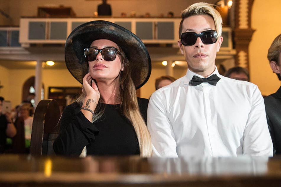 Immer an ihrer Seite: Lohfinks (29) bester Freund Florian Wess (36)