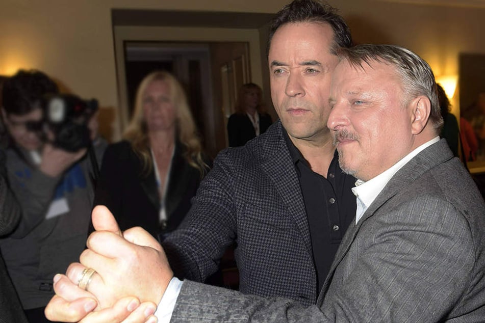 Jan Liefers (52, li.) und Axel Prahl (56) drehen weiter!