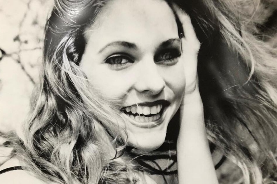 Sonya Kraus auf einem Foto im Alter von 15 Jahren.
