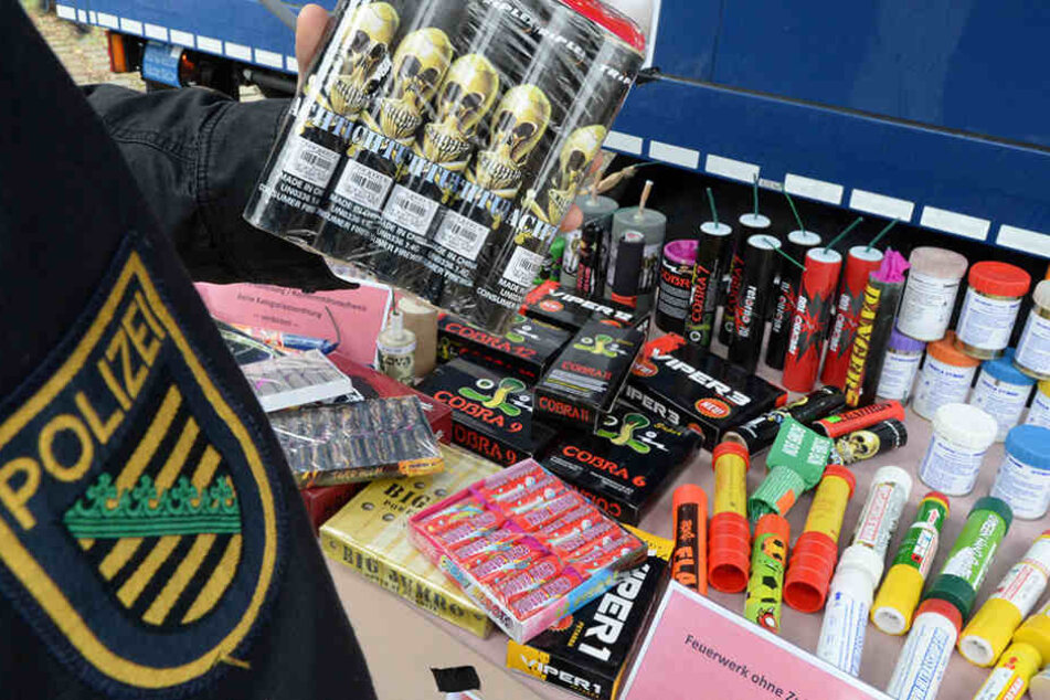 Nur Feuerwerk mit CE- oder BAM-Nummer ist erlaubt.