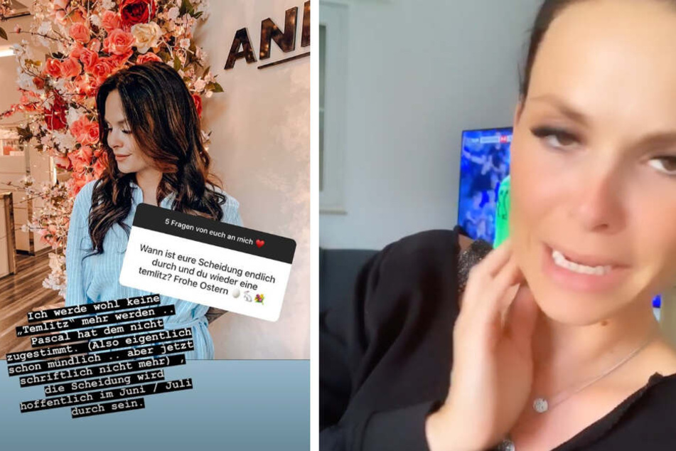 Denise Kappès spricht in einer Instagram-Story über den Streit bezüglich ihres Nachnamens. (Bildmontage)