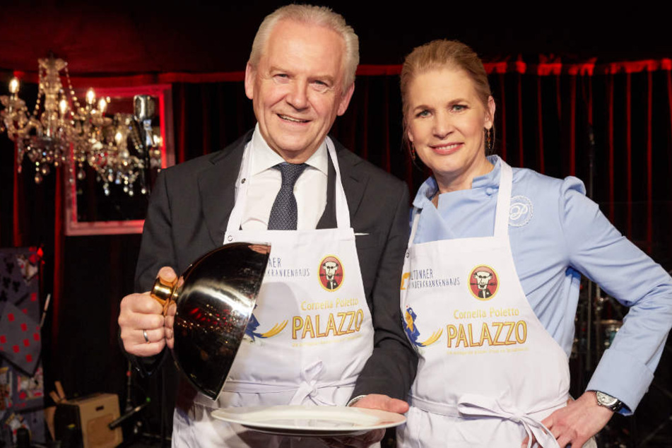 Rüdiger Grube und Cornelia Poletto zeigten sich gemeinsam bei einem Charity-Event.