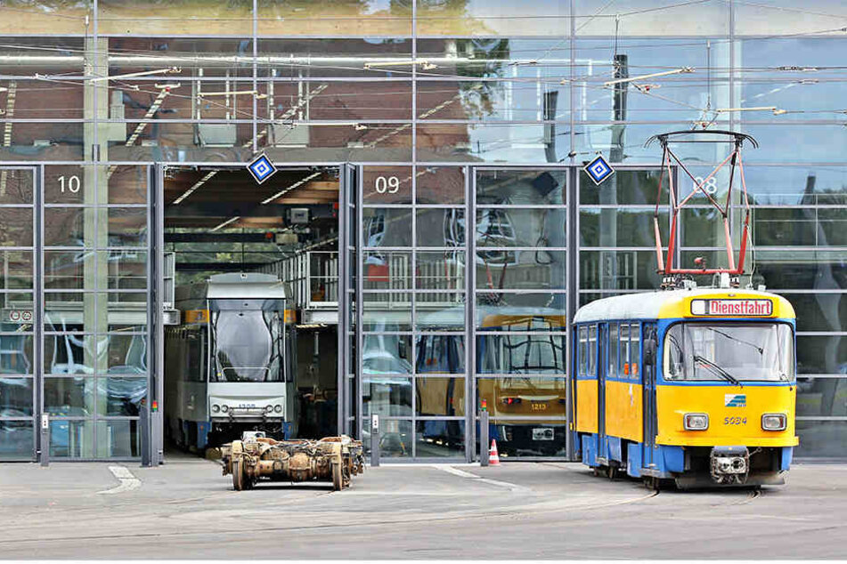 Die Instandhaltung der Tatra-Triebwagen kostet sehr viel Geld. (Archivbild)