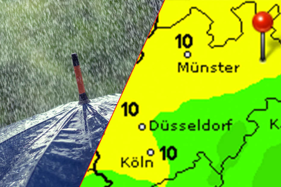 Warm, aber regnerisch: So sieht die zweite Wochenhälfte aus.