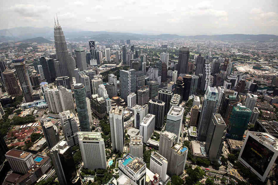 Die Skyline von Kuala Lumpur, wo Ivana Smit starb, zieren zahlreiche Wolkenkratzer.