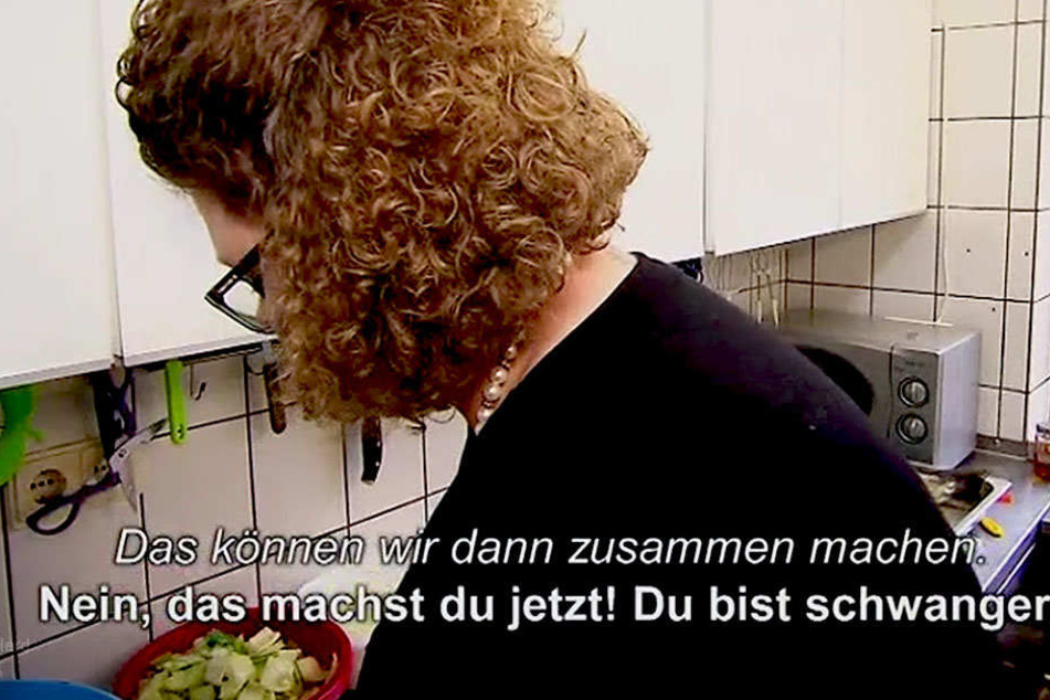 Das Drehbuch hatte einen Fokus: Christines zweite Schwangerschaft.
