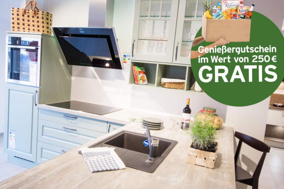 Bei einem Küchenkauf gibt's einen 250-Euro-Genießergutschein on top.
