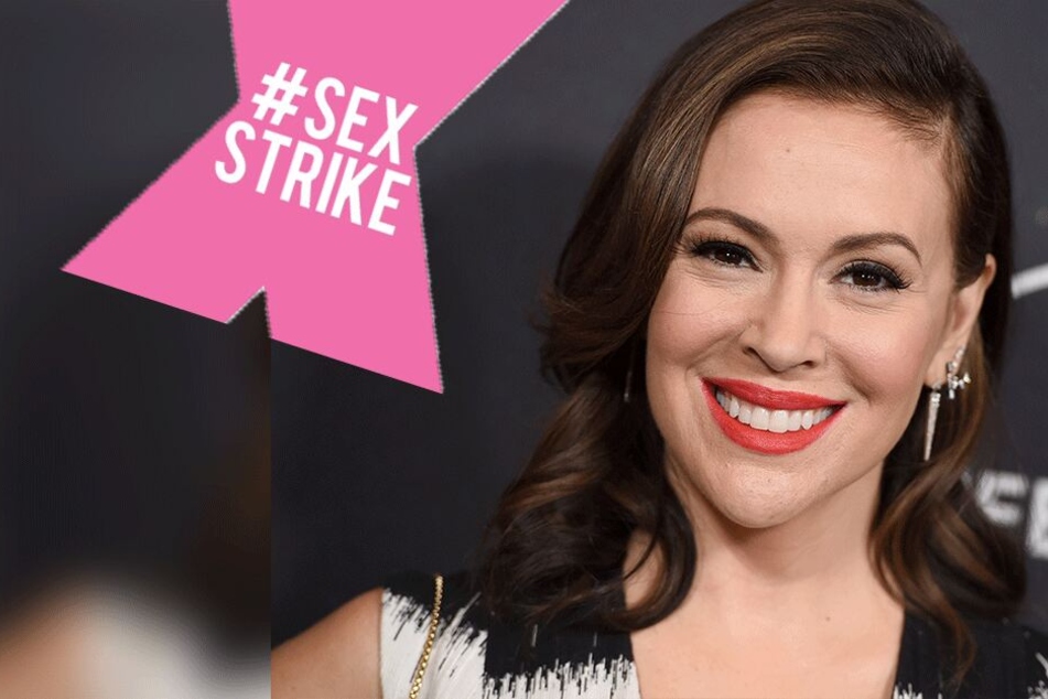 Alyssa Milano fordert Frauen dazu auf, ihr körperliches Selbstbestimmungsrecht zurück zu erlangen.