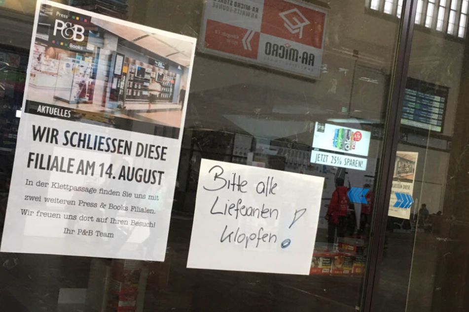 Noch fix ein Buch kaufen, damit man auf der Fahrt etwas lesen kann? Das war hier einmal.