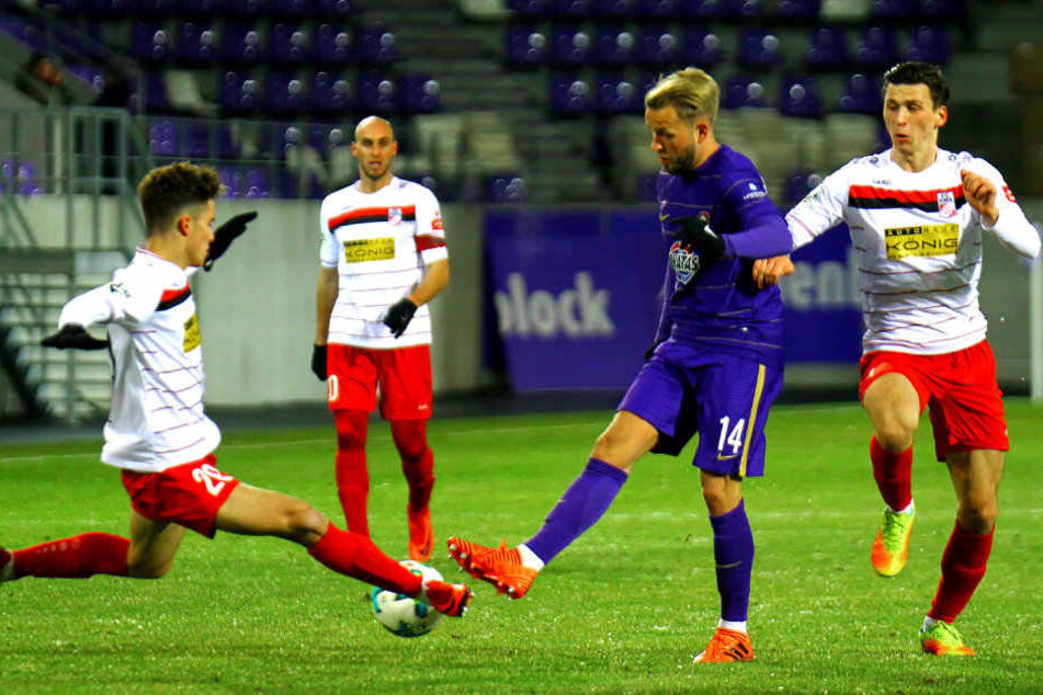 Die abstiegsbedrohten Erfurter gewannen das Testspiel gegen die Erzgebirger.