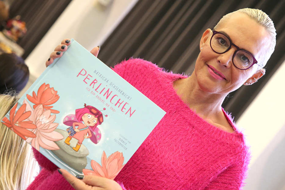 Natascha Ochsenknecht (53) bei der Buch-Präsentation im Berliner Hotel Ellington.