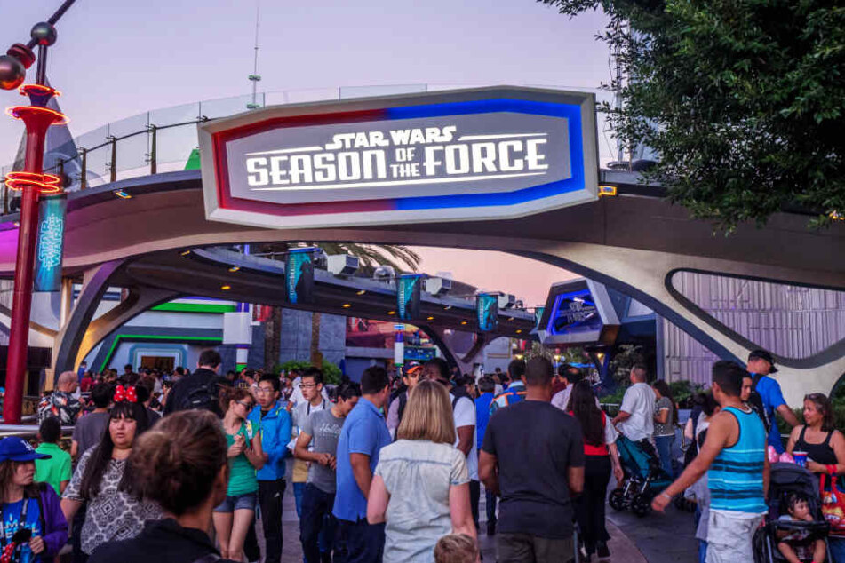 Die "Star Wars: Season of the Force"-Anlage in Anaheim bereitete indes keine Probleme.
