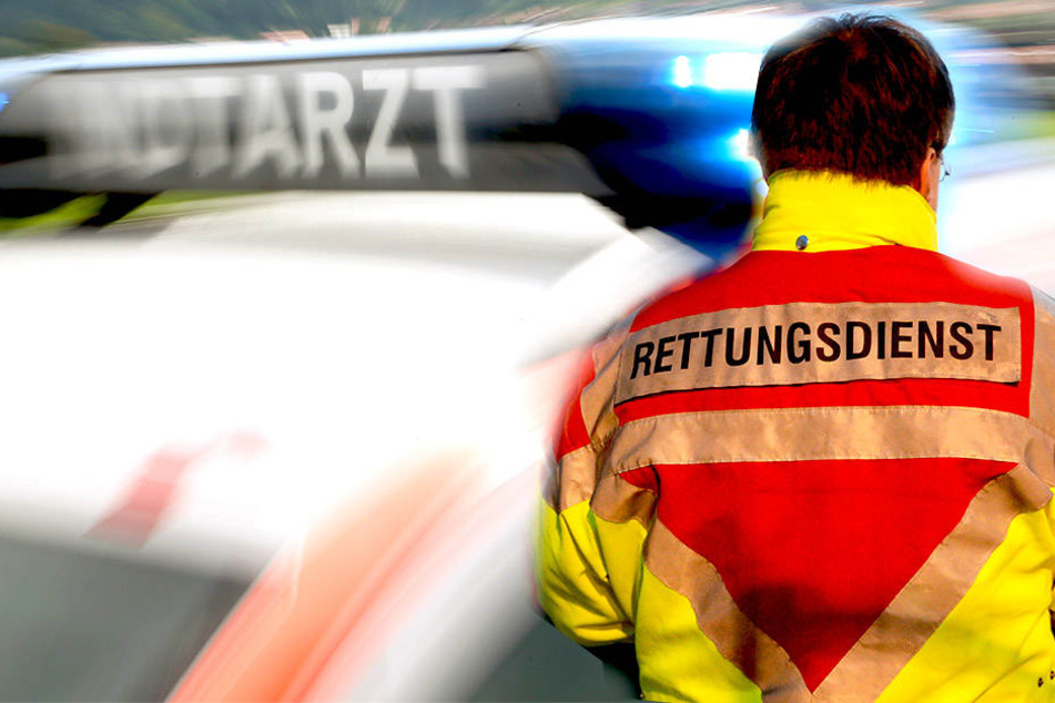 Einen Sturz bei Bauarbeiten in einer Halle überlebte ein Mann nicht. Jede Hilfe kam für ihn zu spät.