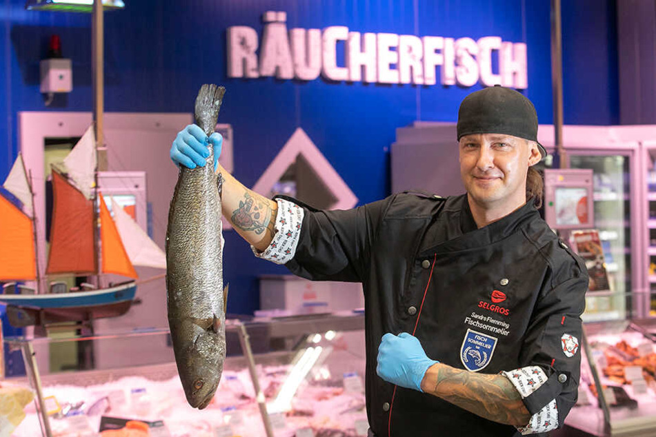 Sandro Flemming (38) ist Sachsens erster Fisch-Sommelier.