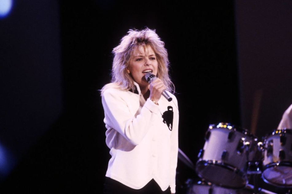France Gall bei einem Auftritt im Jahr 1988 .