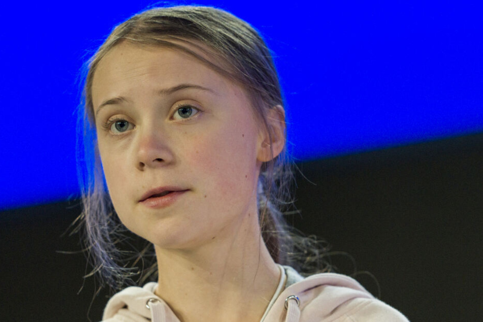Auch Greta Thunberg ist in Davos.