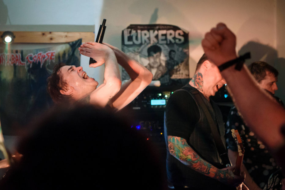Etwa eineinhalb Jahre hat die Band kein Konzert mehr gespielt.