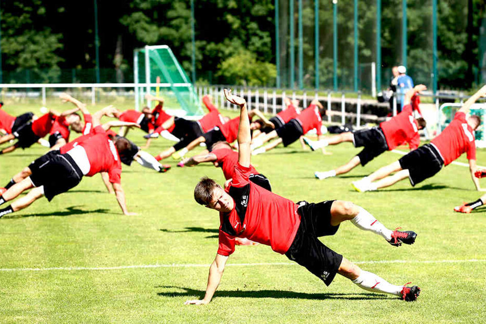 Wie schon im Vorjahr schlägt der FSV Zwickau im sommer seine Zelte in der
Sportschule Bad Blankenburg auf.