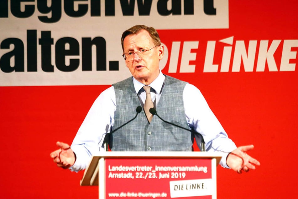 Bodo Ramelow (Linke, 63).