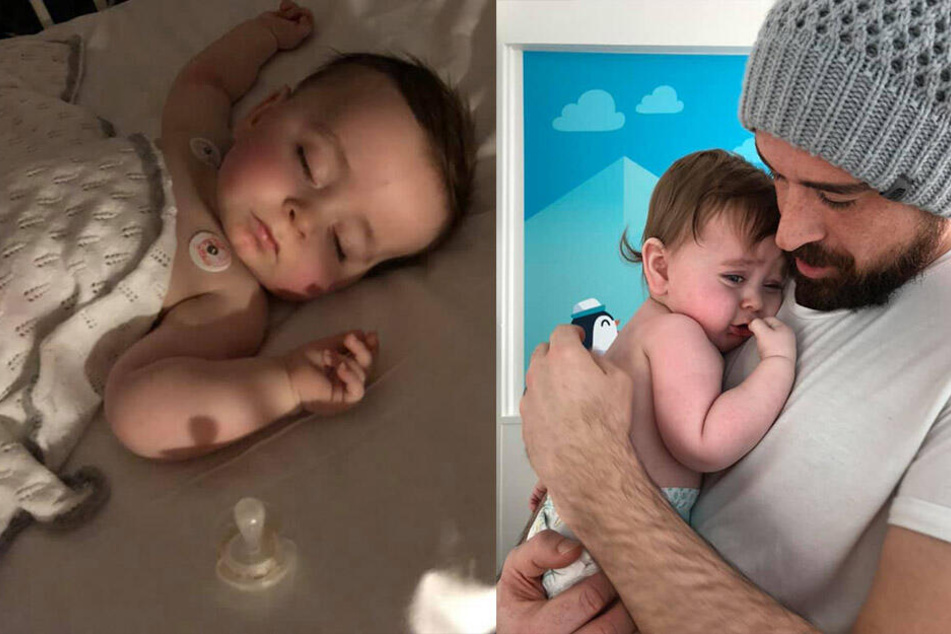 Vincent musste schnell ins Krankenhaus gebracht werden. Seine Eltern blieben Tag und Nacht an seiner Seite.