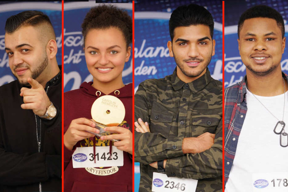 Dürfen sich im Auslands-Recall beweisen (v.l.): Mario, Chantal, Salvatore und Marc.