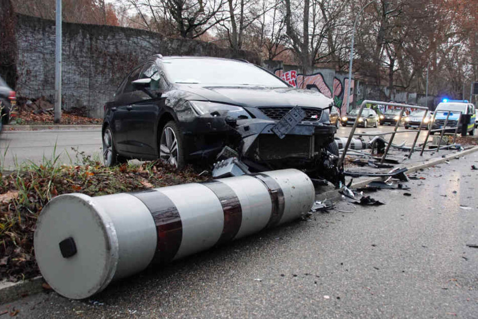 Warum der Fahrer nach links geriet? Unklar.