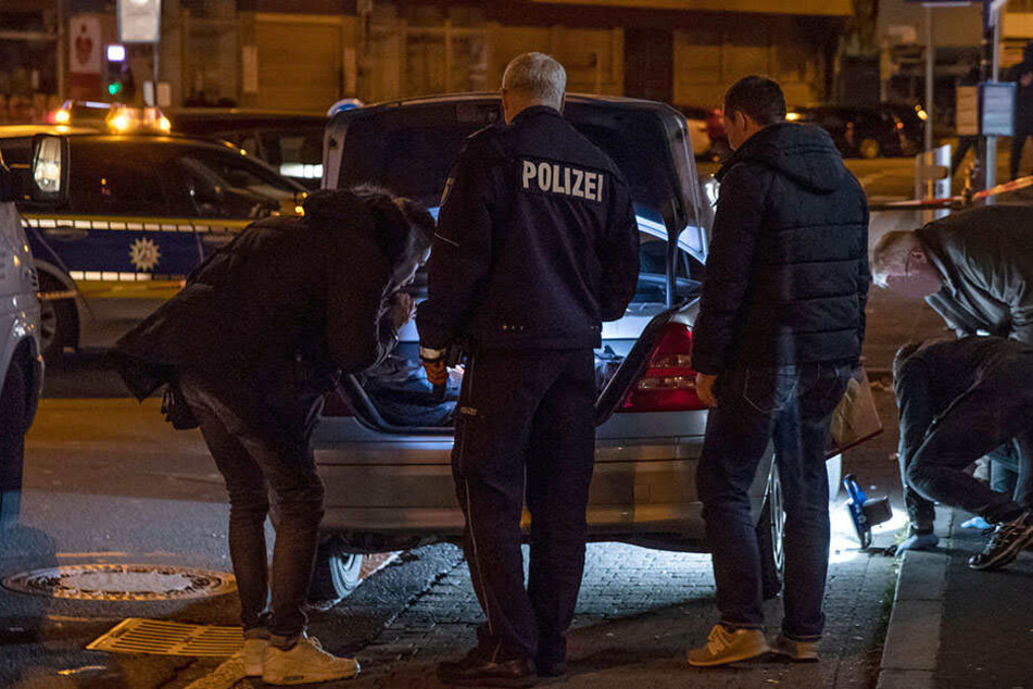 Am 5. Oktober 2018 schießt ein Rocker auf einen Rivalen.