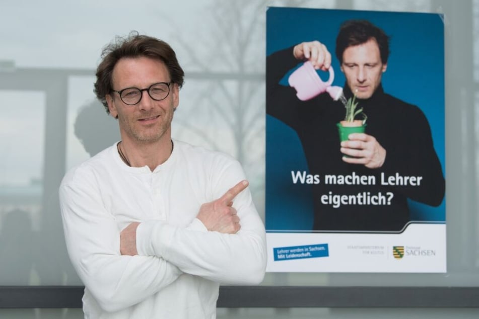 Hendrik Duryn (51) wirbt für Lehrernachwuchs.