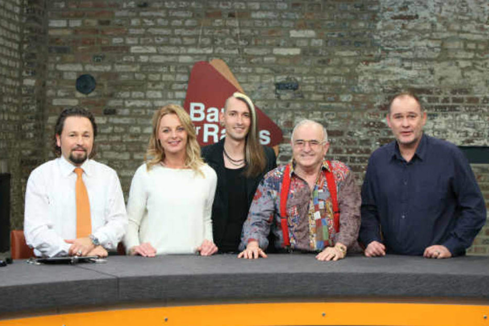 Fabian Kahl in der Mitte der Händler.