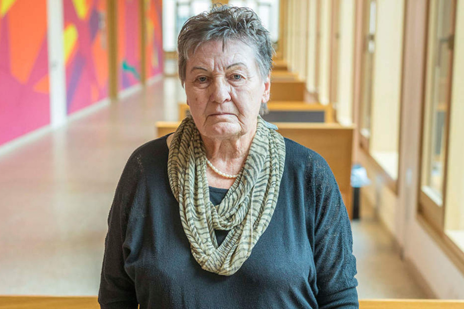 Inge Lange (77) traut sich nach der Attacke nicht mehr auf den
Elberadweg.
