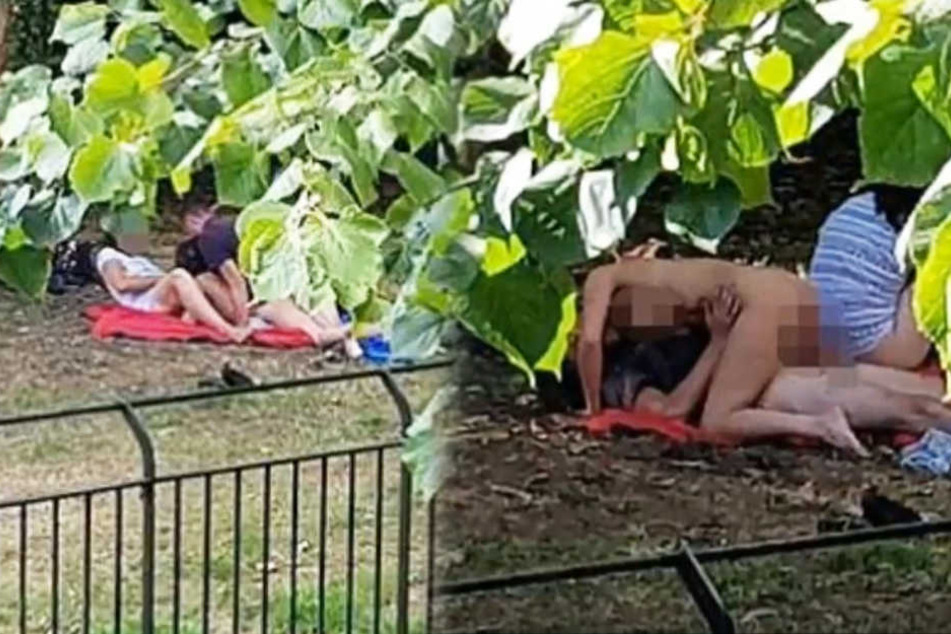 Halb bekleidet oder ganz nackt - die Teilnehmer halten es, wie sie möchten.