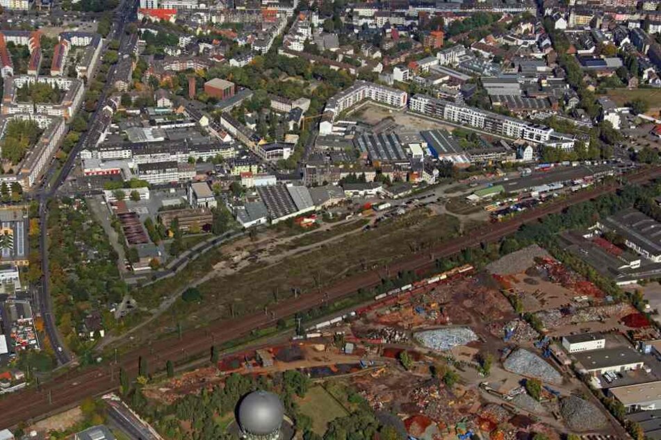 Am ehemaligen Bahnhof-Ehrenfeld entstehen 500 Wohnungen.